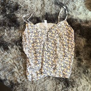 Floral Old Navy tank top